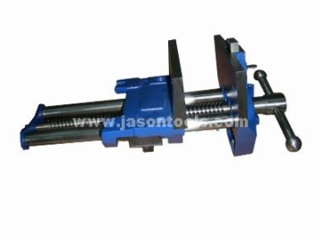 Rapid-acting woodworking vise