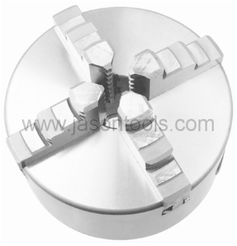 4 jaw self-centering scroll chucks-solid jaw,DIN6350