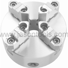 4 jaw self-centering scroll chucks-two piece jaws,DIN6350