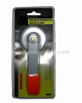 Welding magnetic earth clamp