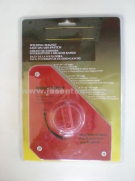 Magnetic welding holder with swith