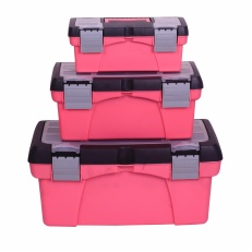 3 pieces Tool Box-pink